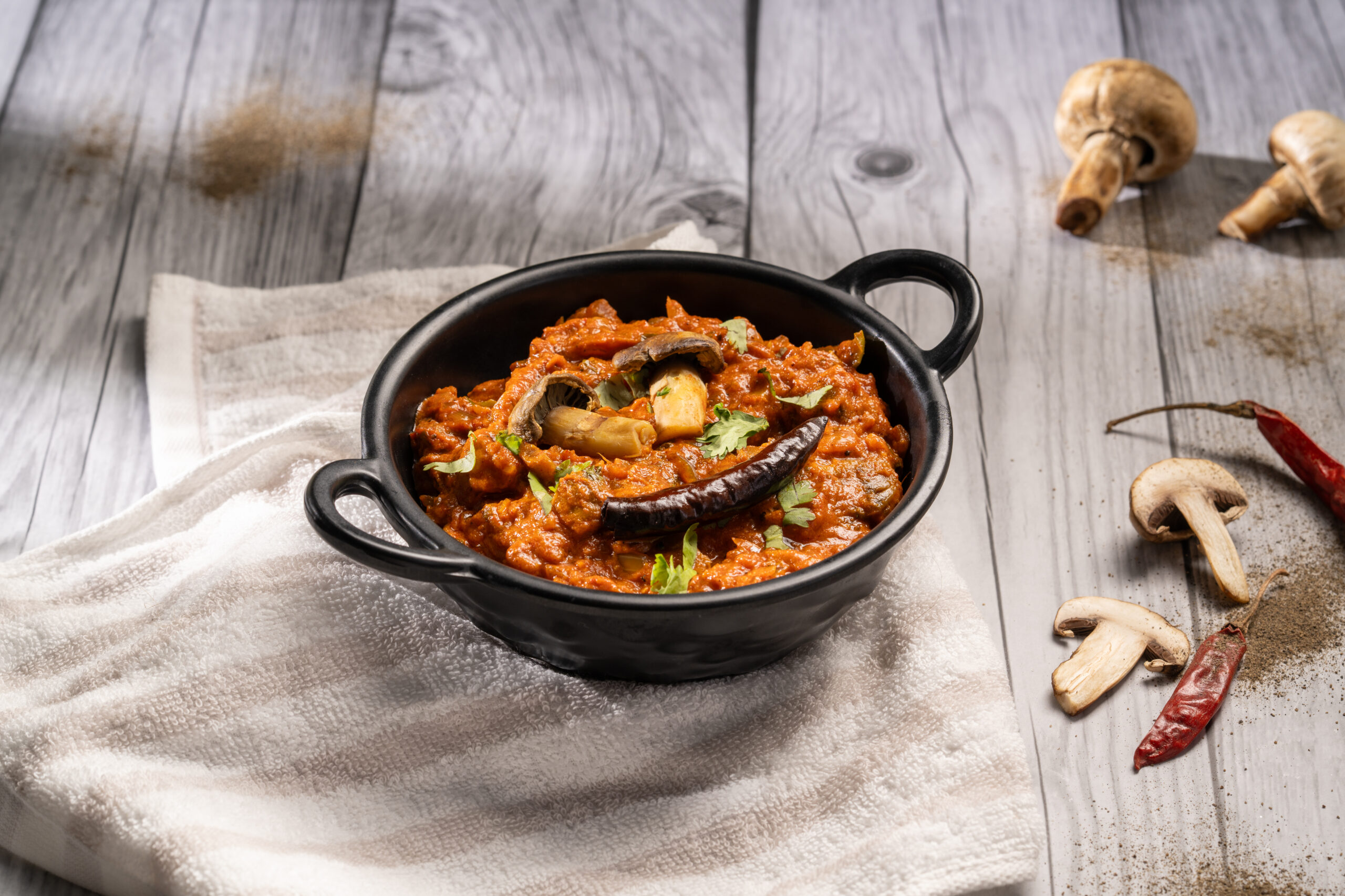 Mushroom curry